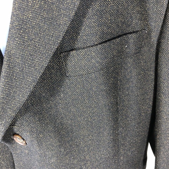 HART SCHAFFNER MARX SUIT JACKET BLAZER SPORTS COAT 42XL WOOL 3 BUTTON USA MADE - Picture 4 of 15